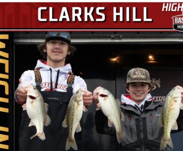 Bassmaster High School/Junior Weigh-in at Clarks Hill