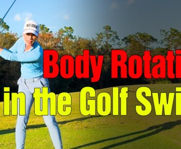 Body Rotation in the Golf Swing