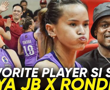 Sisi Rondina FAVE PLAYER ni Justin Brownlee! NANOOD ng PVL! Ivy Lacsina NAKAALITAN sina Cal at Maji!