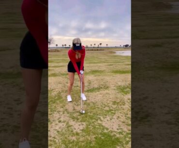 Amanda Michellya #golf #golfswing #shorts