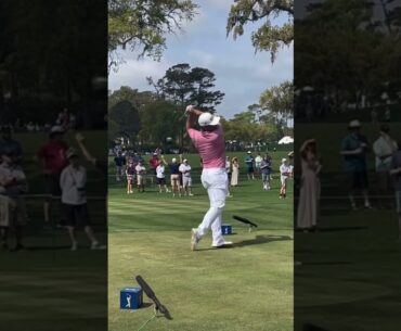 Gary woodland golf swing face on #golf #pgatour #garywoodlamd