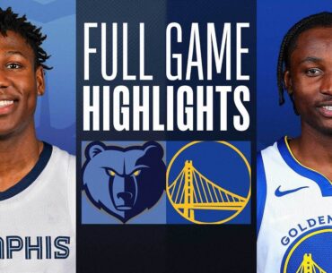 GRIZZLIES at WARRIORS | FULL GAME HIGHLIGHTS | March 20, 2024