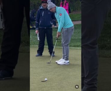 Matt Fitzpatrick putting stroke with Phil kenyon #golf #pgatour #mattfitzpatrick #putting