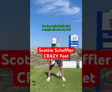 Scottie Scheffler Slow Motion Driver Swing Analysis (Face On) #golf #golfswing #pga #pgatour