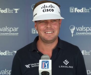 Keith Mitchell Thursday Falsh Interview 2024 Valspar Championship © PGA Tour