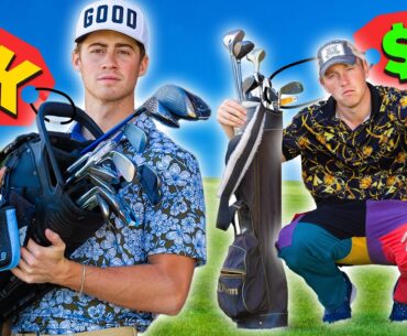 Pro Golfer W/ $50 Clubs VS Scratch Golfer W/ $5,000 Clubs