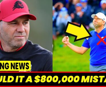 Why Sergio Garcia's £700,000 Ryder Cup Gamble Might Backfire