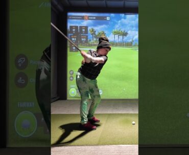 A 8 Year Olds Golf Swing SLO-MO #golfgirl #tiktok #ladygolfers #golf #wow #viral #golfswing #life #8