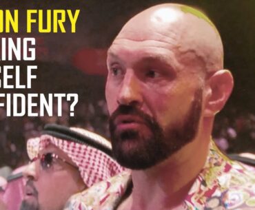 TYSON FURY TALKING HIMSELF CONFIDENT AHEAD OF USYK FIGHT?? 🤔