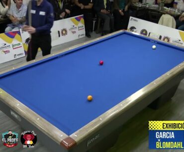Blomdahl vs José Juan García | Partida a 40 Puntos | Billares Mi Rubí