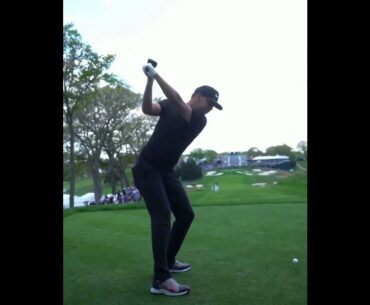 Keith Mitchell super slow motion golf swing. #golf , #bestgolf , #golfswing , #alloverthegolf