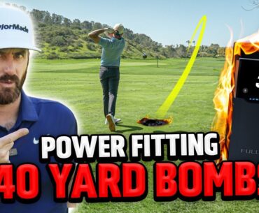 POWER FITTING! 340 YARD BOMBS!