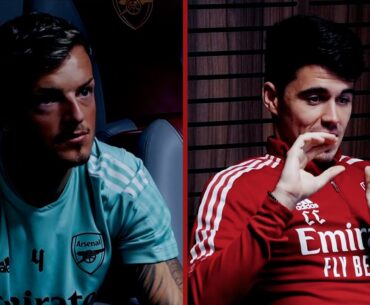 Ben White is told he's a WORLD CLASS player ✨