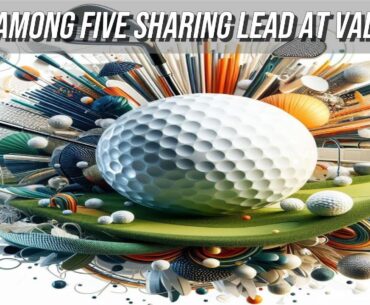 ⛳Cink among five sharing lead at darkness-halted PGA Valspar⛳