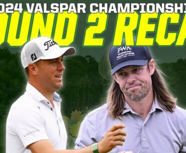 Justin Thomas Chases First Win in 2 Years - 2024 Valspar Championship Round 2 | First Cut Podcast