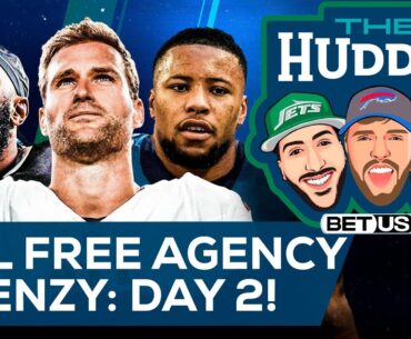 NFL Free Agency Frenzy Day 2 | The Huddle