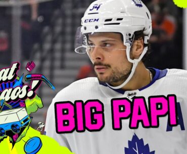 Did Auston Matthews get his nickname 'Papi' and number from David Ortiz?