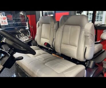 First drives in our 2024 Yamaha golf cart from The Villages Golf Car Store Brownwood