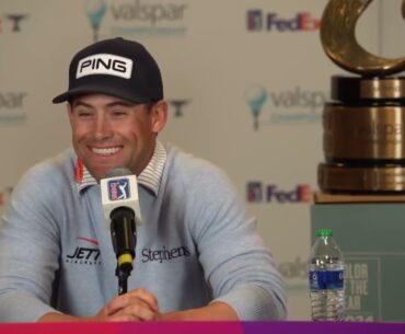 Taylor Moore Tuesday Press Conference 2024 Valspar Championship