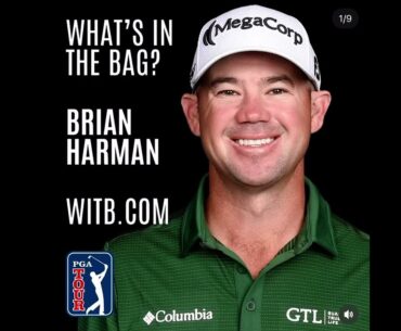 Brian Harman | What's In The Bag | Valspar Championship | WITB 2024
