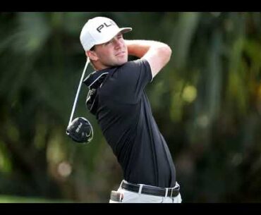 Austin Eckroat Sees Putt Finally Drop