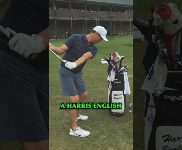 How to swing an iron ⛳️ The split grip drill #golf #golfer #golfplayer #golfskill