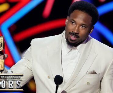 Myles Garrett Wins Defensive Player of the Year Award | 2024 NFL Honors