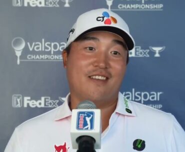 KH Lee Saturday Flash Interview 2024 Valspar Championship © PGA Tour