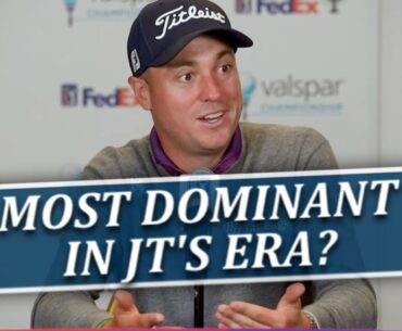 Justin Thomas, Who Is The Most Dominant Player Of Your Era?