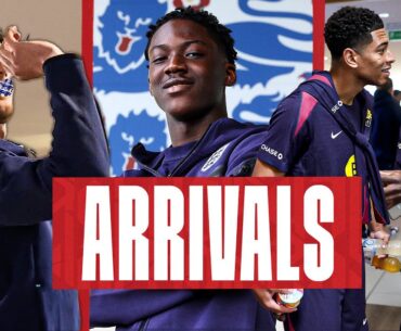Bellingham & Saka Reunite, Rice v Ramsdale Darts  🎯 & Mainoo Gets Called-Up | Arrivals | England