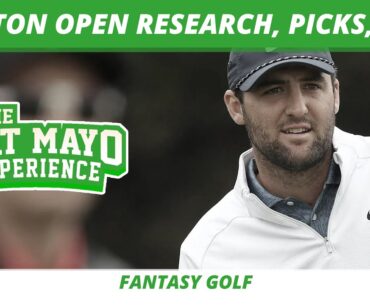 2024 Houston Open Picks, Research, Guess The Odds | DFS Fantasy Golf Picks