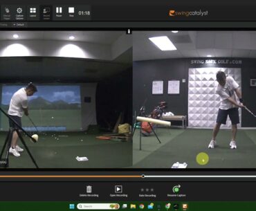 Phase 4 of Left Hand Only Practice - Padraig Harrington Double Overlap Grip