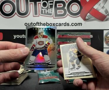 Out Of The Box Group Break #14816 2022-23 PARKHURST CHAMPIONS 12 BOX CASE TEAM BUY