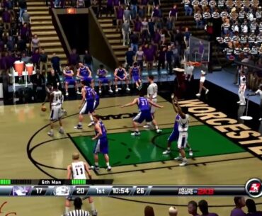 (9) Northwestern @ (1) UCONN - College Hoops NCAA 2K8 NCAA Tournament 2nd RD 2024