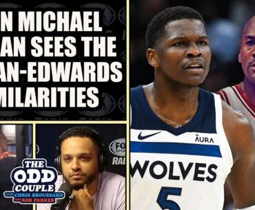 Michael Jordan Told Chris Broussard that he Sees Some of Himself in Anthony Edwards