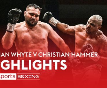 HIGHLIGHTS! Dillian Whyte stops Christian Hammer in comeback win 💪