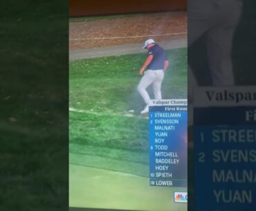 Justin Lower rages and breaks his Club