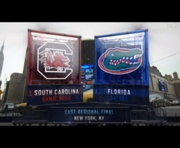 2017 South Carolina vs Florida NCAA Tournament