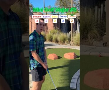Hole 2 | Mini Golf MAJOR #3 #minigolf