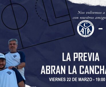 #LaPrevia en VIVO - Acassuso perdió, pero ya piensa en el reencuentro con Sanma de Burzaco...