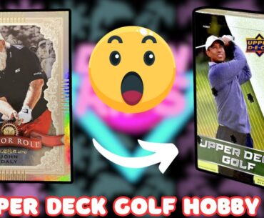 TRUE DEGEN RIP! 2024 Upper Deck Golf Hobby Box Review!
