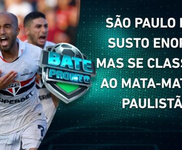 São Paulo SOFRE, mas AVANÇA ao MATA-MATA do Paulistão; Flamengo ANULA o Fluminense! | BATE-PRONTO