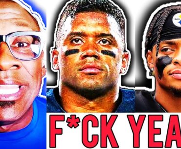 Shannon Sharpe GOES OFF on Russell Wilson STARTING over Justin Fields ‼️🤯🤬😤 | NFL NEWS