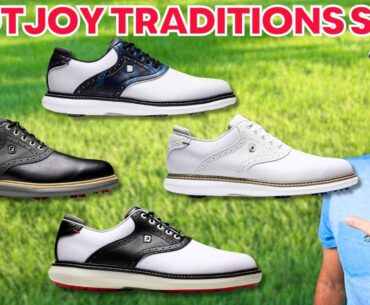 FootJoy Tradition Golf Shoes: Modern Take on Classic (review)