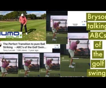 Bryson D talking about the ABCs of the Golf Swing - Acceleration Profiles to FEEL perfect timing!