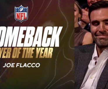 Joe Flacco Wins Comeback Player of the Year I NFL Awards I CBS Sports