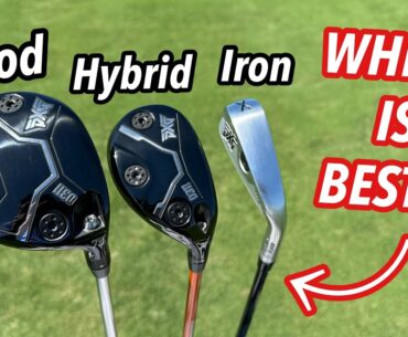 FAIRWAY WOOD vs. DRIVING IRON vs. HYBRID | PXG Black Ops Fairway/Hybrid + 0317 X | Review