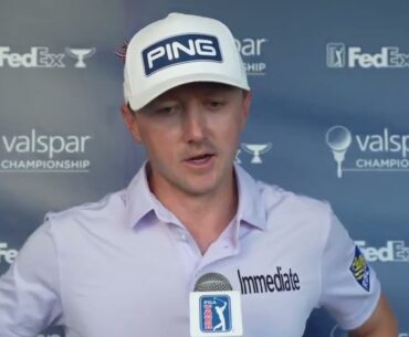 Makenzie Hughes Sunday Flash Interview 2024 Valspar Championship © PGA Tour
