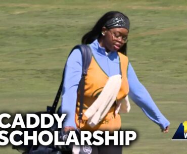 How a girl who never played golf earned a full-ride caddy scholarship