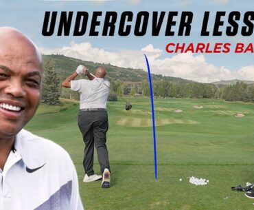 Inside a Charles Barkley Range Session | Undercover Lessons | Golf Digest